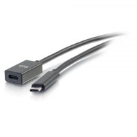 cable alargador usb-c a c 31 gen 2 c2g 90 cm negro