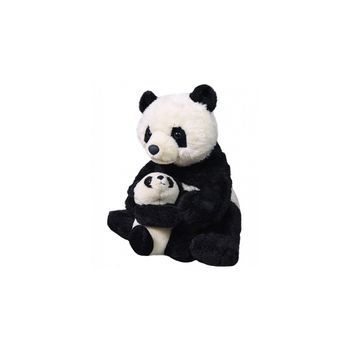 Peluche Mamá Y Bebé Panda