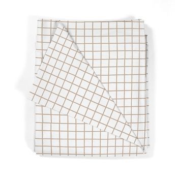Juego Sábanas Estampadas Merlin Beige -  Cama160 (2 Funda Almohada 50x