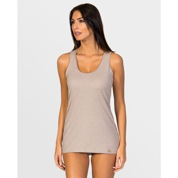 Zd - Zero Defects Camiseta interior Camiseta interior mujer tirante ancho hilo de soja para hombre