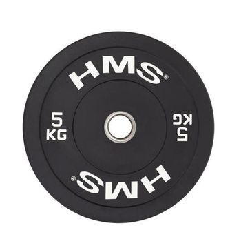 Parachoques Olímpico 5 Kg Negro Hms Bbr05