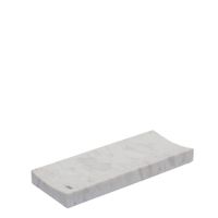 vaciabolsillos de marmol blanco y gris l19