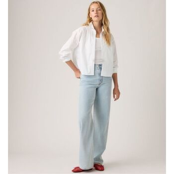 Levis Jeans A6081 0079 - RIBAGE WIDE LEG-OF COURSE STONE para mujer