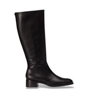 wonders para mujer d-180351215792 botas de piel bonjour 03 negro 37 1 a 3cm cremallera casual clasico