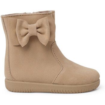 Pisamonas Botines Botas Niña Serraje Lazo Lateral Grande para niña
