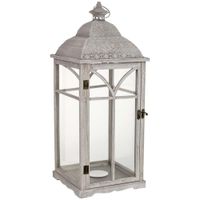farol de madera 30x30x745h cm