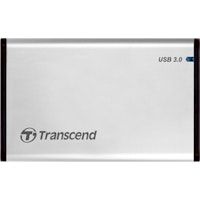 transcend storejet 25s3 25 pulgadas pulgadas plata usb con suministro de corriente