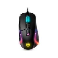 raton krom kick gaming rgb optico 800-6200 dpi 7 botones iluminacion led rgb rainbow