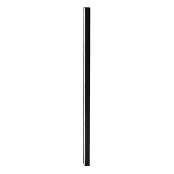 Cox - aplique de pared de metal, color negro, 100 cm