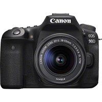 canon eos 90d dslr camera with ef-s 18-55 mm f35-56 is stm lens