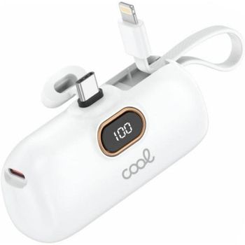 Power Bank Cool 5.000 mAh Cápsula Blanco