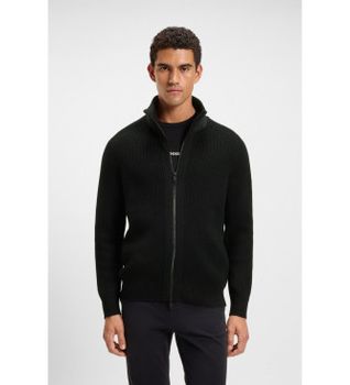BOSS para hombre. 50548685 Chaqueta Kigloo negro (M), Casual, Sintético