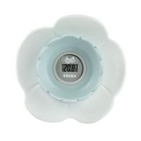 termometro de bano ba  aba lotus verde azul beaba