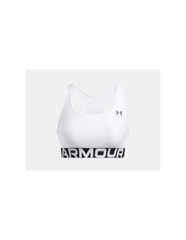 Sujetador Deportivo Under Armour Hg Mid Branded Mujer Blanco