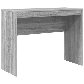 Escritorio Gris Sonoma 100 X 40 X 76 Cm Vidaxl