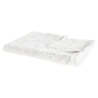 manta de acrilico blanco 150 x 200 cm mullido suave diseno escandinavo tourza