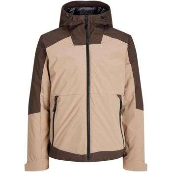 Jack & Jones Parka 12238978 JCOAXEL TRANSITIONAL JACKET SN SEAL BROWN para hombre