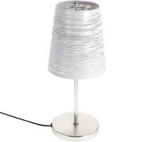 lampara de sobremesa fia 1xe14 14d blancoplata