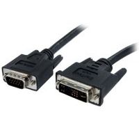 cable de 1m de dvi-a a vga macho a macho - analagico analogo adaptador de monitor pantalla