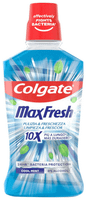 colgate max fresh enjuague bucal limpieza y frescor 10x 500 ml