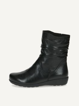 CAPRICE Bootie, black, made of Leather without heel, Size 42