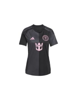 Camiseta de Fútbol adidas Inter Miami A 25/26 Mujer Negro