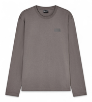 ea7 para hombre 7m001488af17789 camiseta logo series gris xxl casual algodon manga larga
