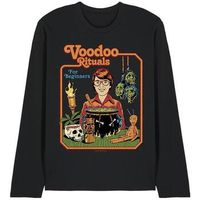 steven rhodes camiseta manga larga voodoo rituals para mujer
