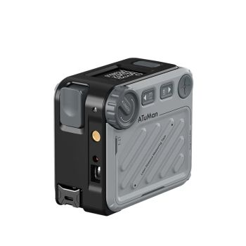 ATuMan LT1 3-en-1 cinta métrica láser de 50 m medidor de distancia láser 3 m cinta autolock con proyector de líneas cruz