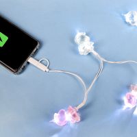 unicorn lights phone charger