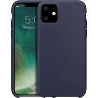 iphone 11 pro silicone case - midnight blue blue