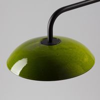 lampara de mesa led absidiola plato brazo largo 35w