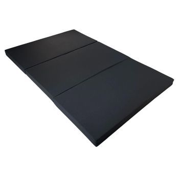 Cama Para Ford Transit Connect - 5cm Grosor Con Hr 20kg/m3. Suave, 3cm De Viscoelástica - Negro