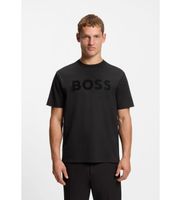 boss para hombre 50553636 camiseta iconic logo negro l casual algodon manga corta