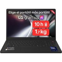 portatil lg grambook 15u50u-gaa55bn 156 intel core ultra 5 115u 16gb 512gb ssd intel arc windows 11 home