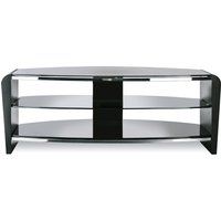 alphason francium 1100 tv stand - black black