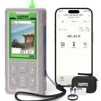 huepar sw-150gq 150m medidor laser con camara 495 pies al aire libre laser verde medidor de distancia con tecnologia blu