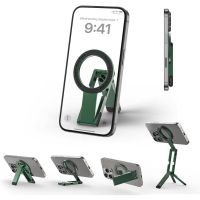 tripode ulanzi ma60 magnetico verde ultrafino plegable para smartphone