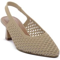 miss elastic zapatos de tacon camel para mujer