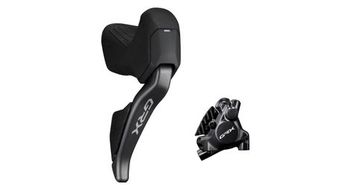 Shimano grx di2 st rx825 r br rx820 freno de disco derecho trasero 12s  sin rotor  j kit 1700 mm