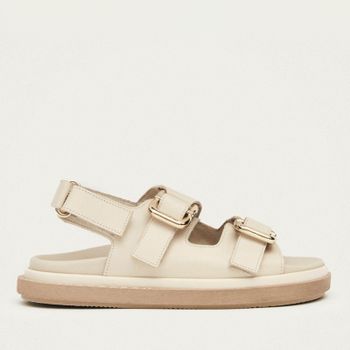 ALOHAS Women's Harper Leather Double Strap Sandals - UK 5
