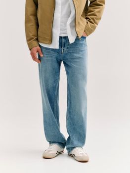 Vaqueros De Pierna Ancha Jett