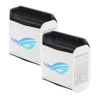 asus rog rapture gt6 router wifi mesh ax10000 tri-banda mu-mimo blanco pack 2 unidades
