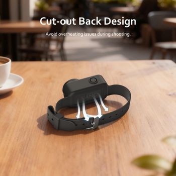 Correa de silicona para muñeca para cámara DJI Osmo Nano, soporte ajustable para muñeca, accesorios para collar de mascotas