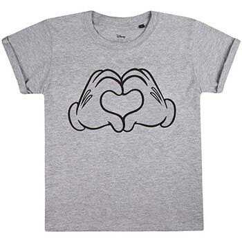 Disney Camiseta Love Hands para niña