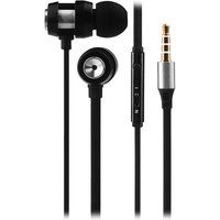 volkano alloy vk-1007-sl earphones - silver  black silver