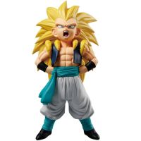 bandai dragon ball z - solid edge works super saiyan 3 gotenks figura