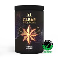 clear whey isolate - 500g - 20raciones - captain marvel - orange mango  tropical