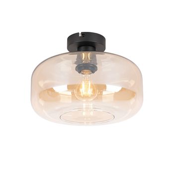 Plafón vidrio beige