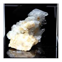 calcita  cuarzo - piedra natural de francia la mure isere - multicolor mineral formada de calcita y cuarzo certificado de autenticidad incluido 